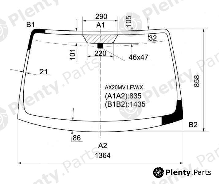  XYG part AX20MVLFW/X (AX20MVLFWX) Replacement part