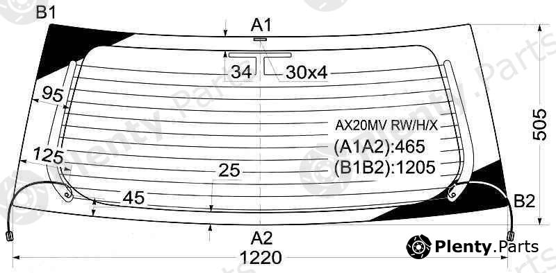  XYG part AX20MVRW/H/X (AX20MVRWHX) Replacement part