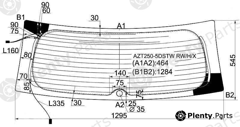  XYG part AZT250-5DSTWRW/H/X (AZT2505DSTWRWHX) Replacement part