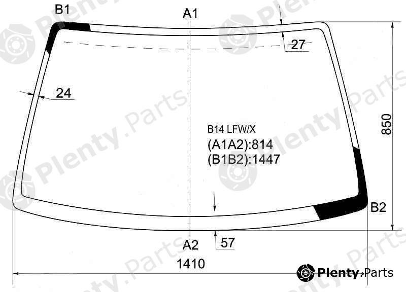  XYG part B14LFW/X (B14LFWX) Replacement part