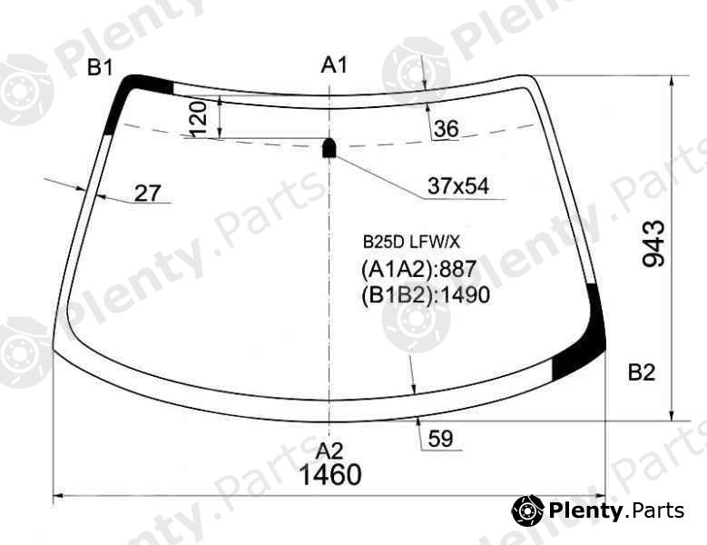  XYG part B25DLFW/X (B25DLFWX) Replacement part