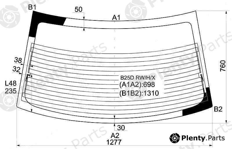  XYG part B25DRW/H/X (B25DRWHX) Replacement part