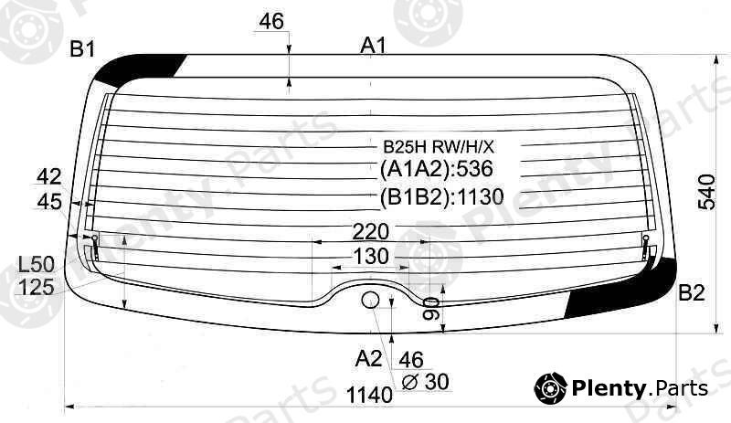  XYG part B25HRW/H/X (B25HRWHX) Replacement part