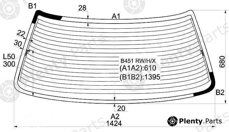  XYG part B451RW/H/X (B451RWHX) Replacement part