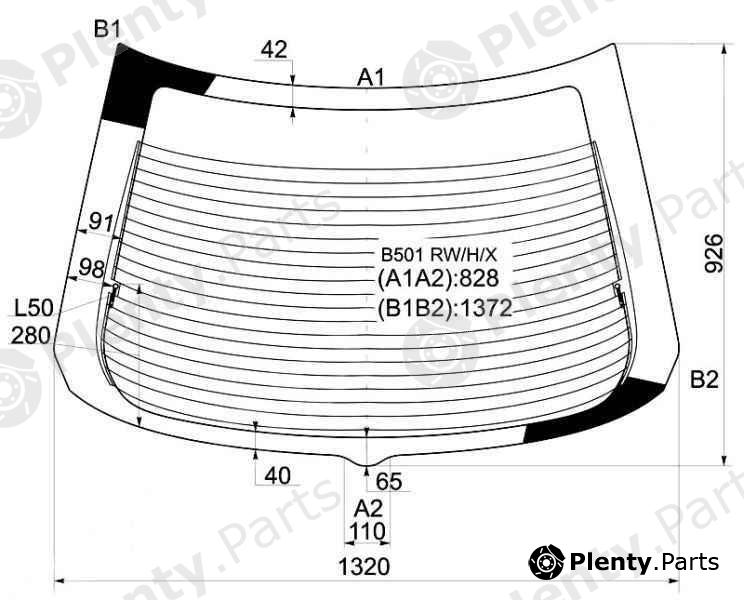  XYG part B501RW/H/X (B501RWHX) Replacement part