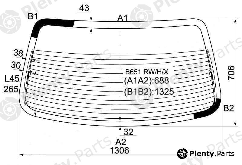  XYG part B651RW/H/X (B651RWHX) Replacement part