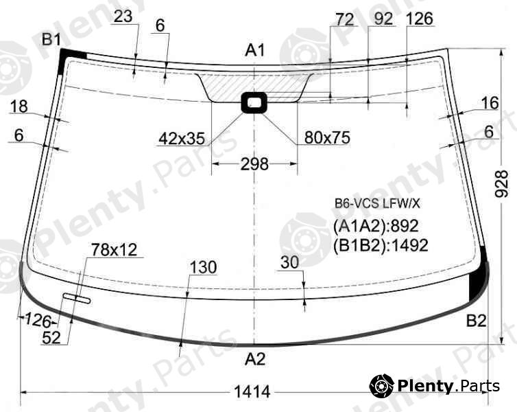  XYG part B6-VCSLFW/X (B6VCSLFWX) Replacement part