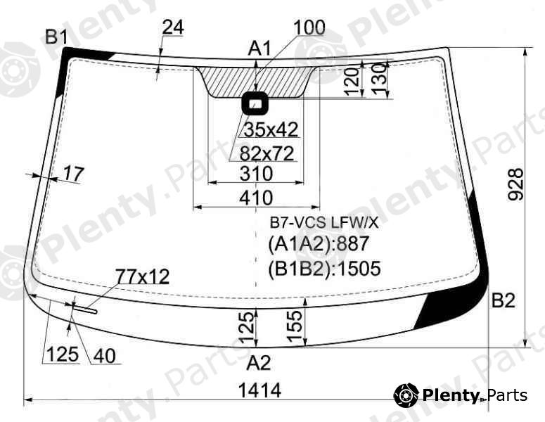  XYG part B7-VCSLFW/X (B7VCSLFWX) Replacement part