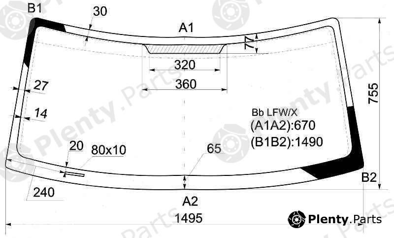  XYG part BBLFW/X (BBLFWX) Replacement part