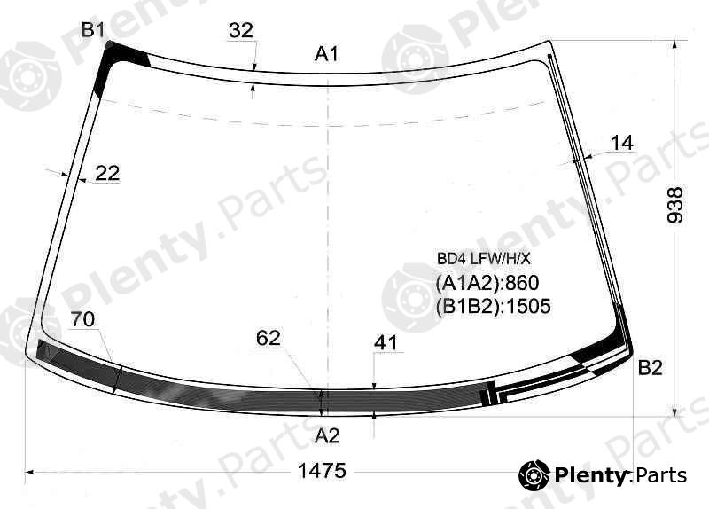  XYG part BD4LFW/H/X (BD4LFWHX) Replacement part