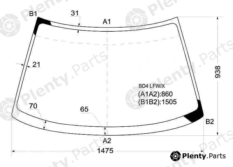  XYG part BD4LFW/X (BD4LFWX) Replacement part