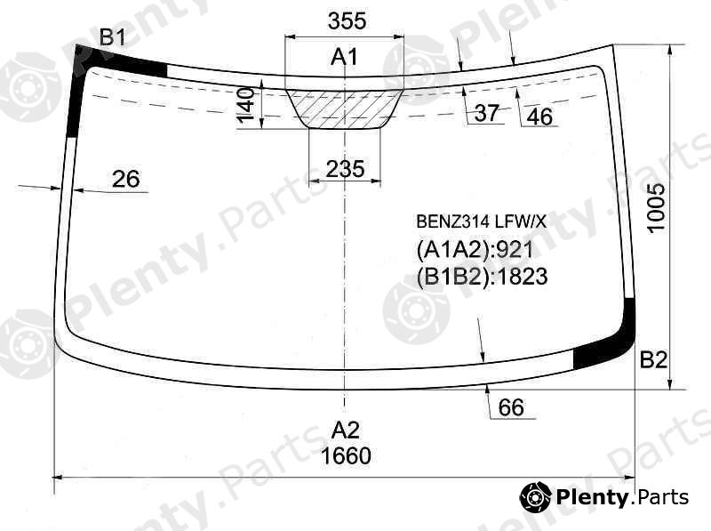  XYG part BENZ314LFW/X (BENZ314LFWX) Replacement part