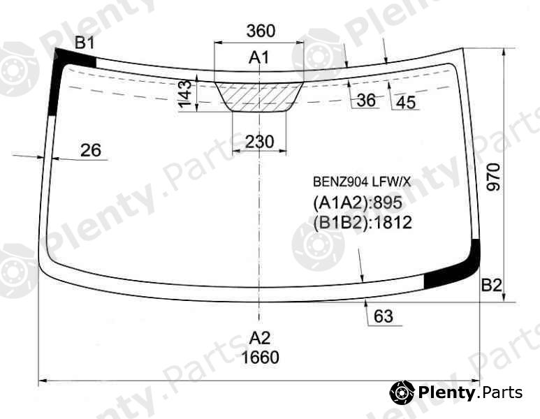  XYG part BENZ904LFW/X (BENZ904LFWX) Replacement part
