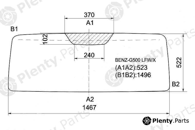  XYG part BENZ-G500LFW/X (BENZG500LFWX) Replacement part
