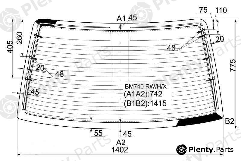  XYG part BM740RW/H/X (BM740RWHX) Replacement part