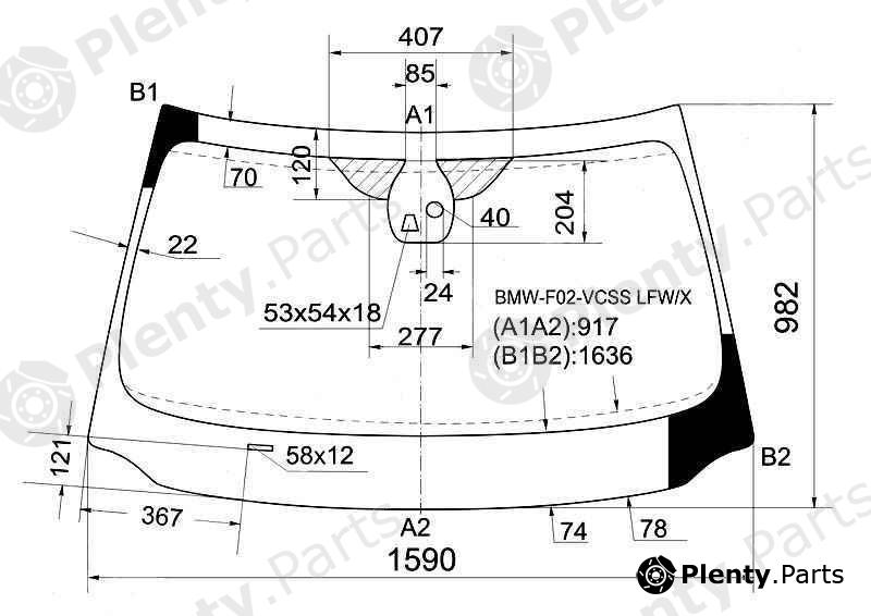  XYG part BMW-F02-VCSSLFW/X (BMWF02VCSSLFWX) Replacement part