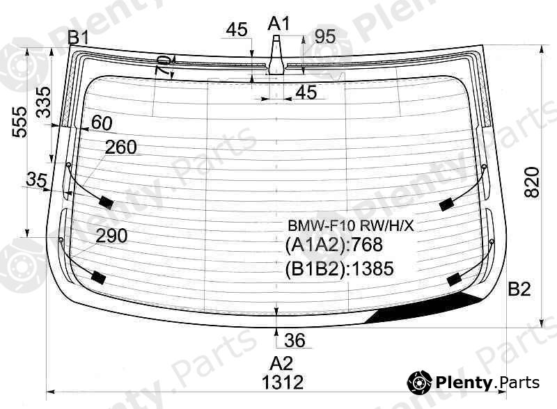  XYG part BMW-F10RW/H/X (BMWF10RWHX) Replacement part