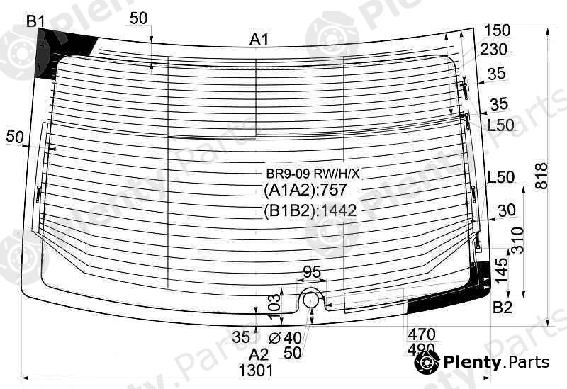  XYG part BR9-09RW/H/X (BR909RWHX) Replacement part