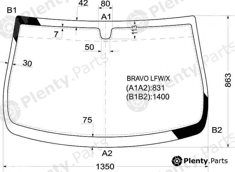  XYG part BRAVOLFW/X (BRAVOLFWX) Replacement part
