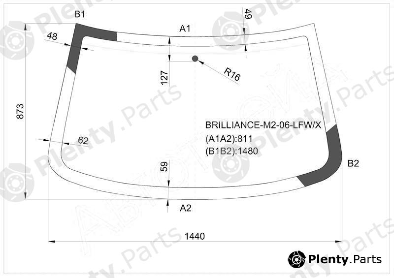 XYG part BRILLIANCE-M2-06LFW/X (BRILLIANCEM206LFWX) Replacement part