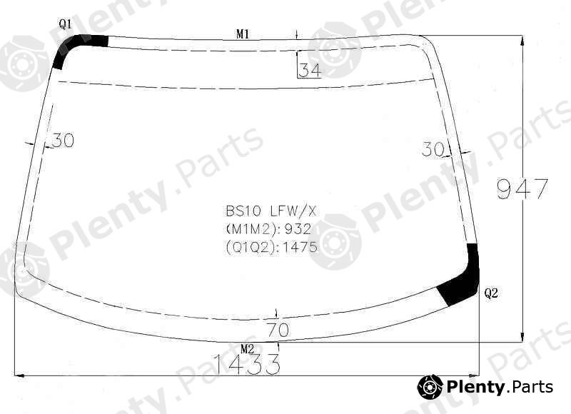  XYG part BS10LFW/X (BS10LFWX) Replacement part