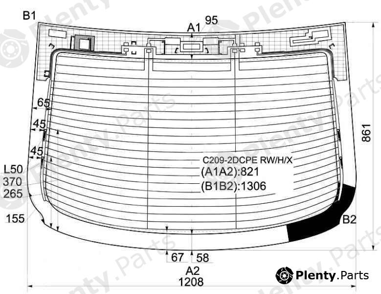  XYG part C209-2DCPERW/H/X (C2092DCPERWHX) Replacement part
