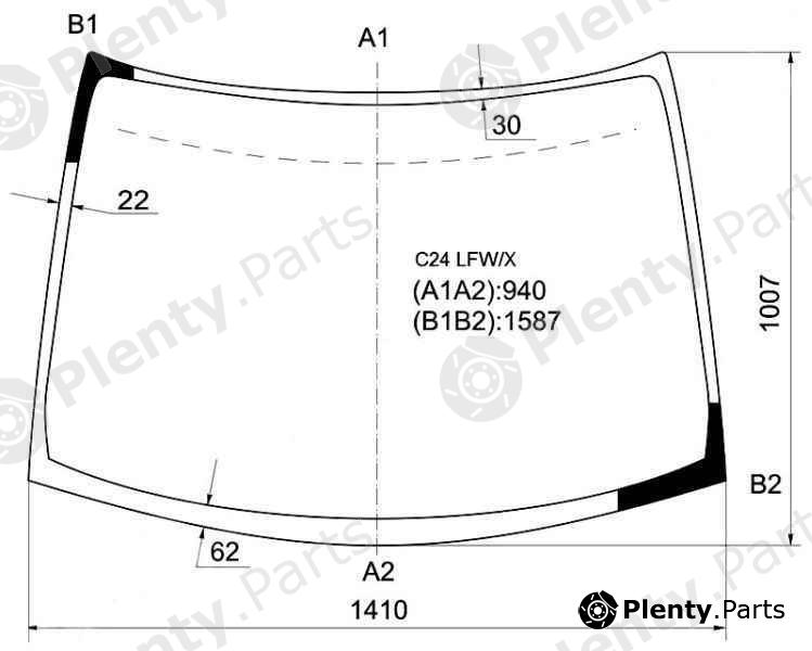  XYG part C24LFW/X (C24LFWX) Replacement part