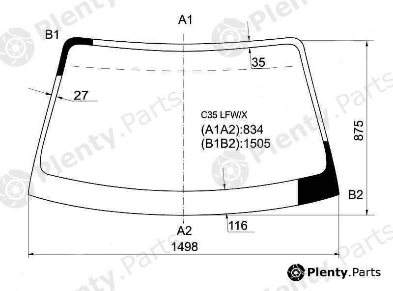  XYG part C35LFW/X (C35LFWX) Replacement part