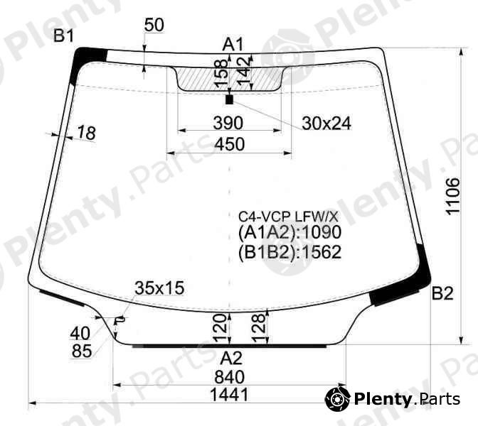  XYG part C4-VCPLFW/X (C4VCPLFWX) Replacement part