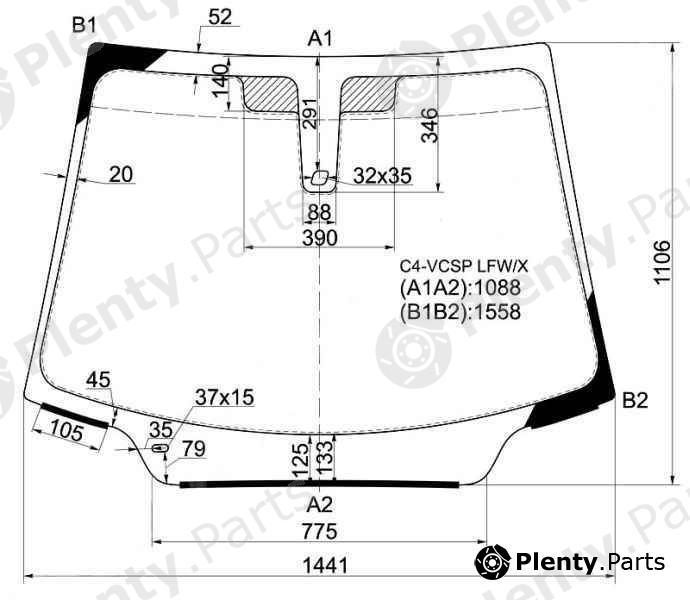  XYG part C4-VCSPLFW/X (C4VCSPLFWX) Replacement part