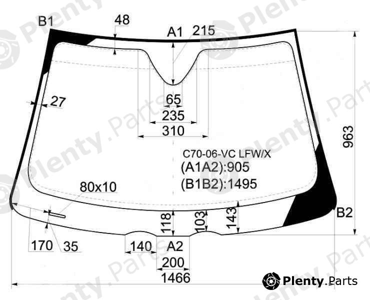  XYG part C70-06-VCLFW/X (C7006VCLFWX) Replacement part
