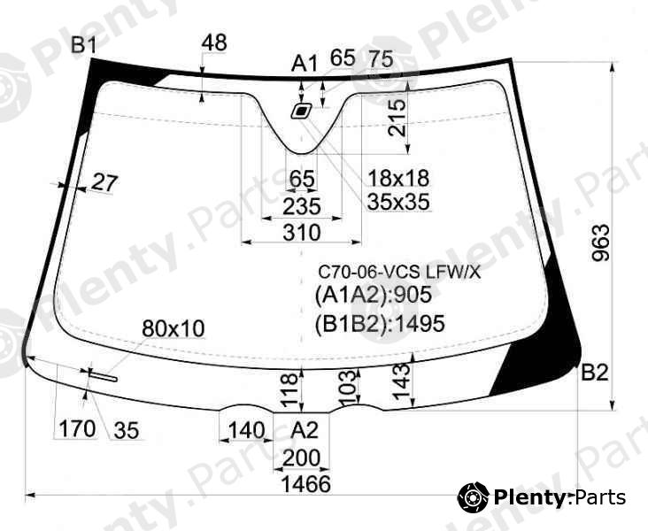  XYG part C70-06-VCSLFW/X (C7006VCSLFWX) Replacement part