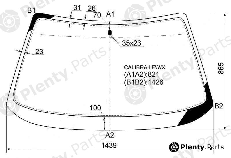  XYG part CALIBRALFW/X (CALIBRALFWX) Replacement part