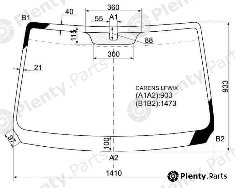  XYG part CARENSLFW/X (CARENSLFWX) Replacement part