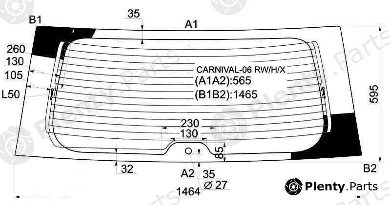  XYG part CARNIVAL-06RW/H/X (CARNIVAL06RWHX) Replacement part