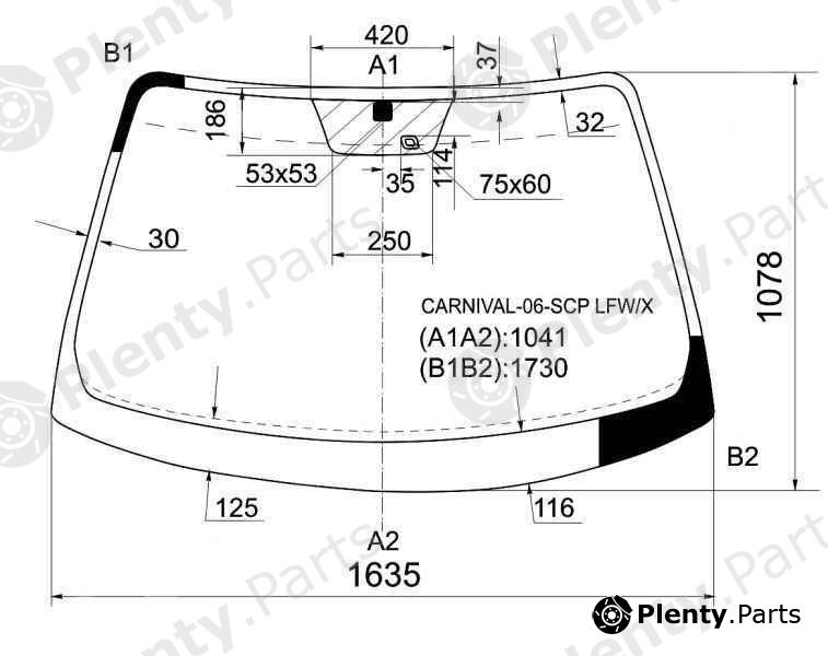  XYG part CARNIVAL-06-SCPLFW/X (CARNIVAL06SCPLFWX) Replacement part
