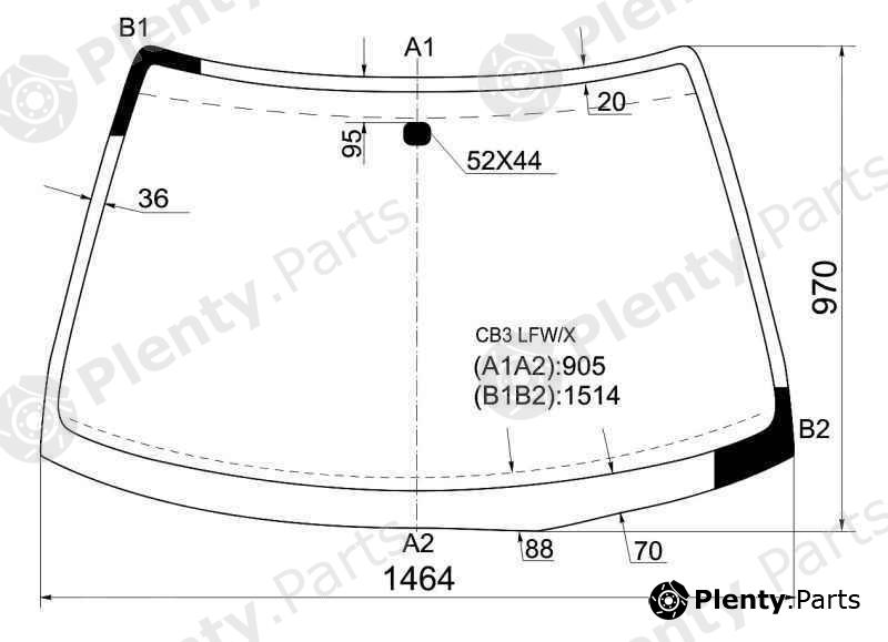  XYG part CB3LFW/X (CB3LFWX) Replacement part