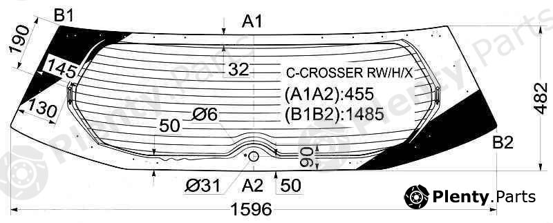  XYG part C-CROSSERRW/H/X (CCROSSERRWHX) Replacement part