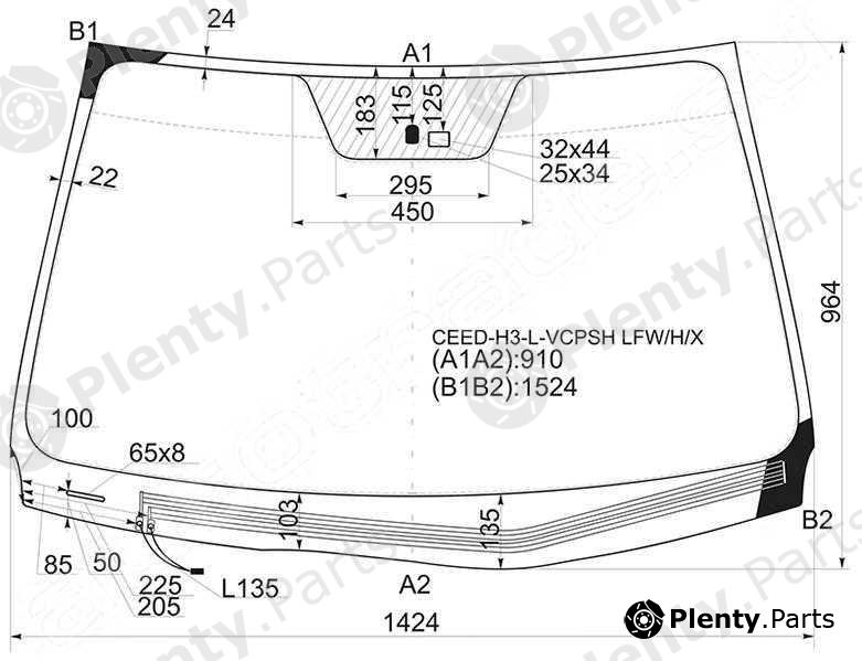  XYG part CEED-H3-L-VCPSHLFW/H/X (CEEDH3LVCPSHLFWHX) Replacement part