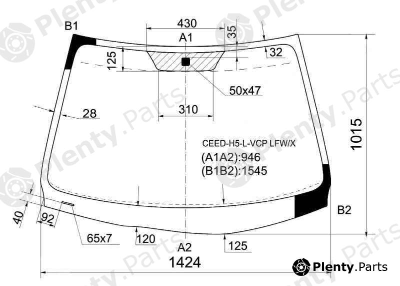  XYG part CEED-H5-L-VCPLFW/X (CEEDH5LVCPLFWX) Replacement part