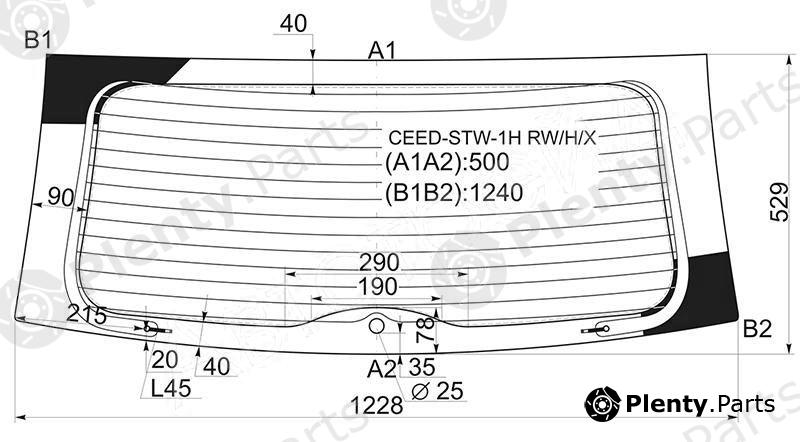  XYG part CEED-STW-1HRW/H/X (CEEDSTW1HRWHX) Replacement part