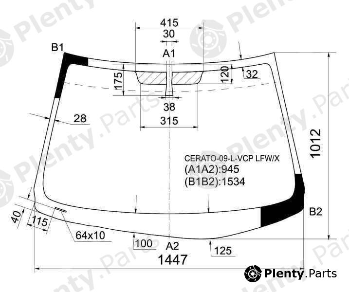  XYG part CERATO-09-L-VCPLFW/X (CERATO09LVCPLFWX) Replacement part
