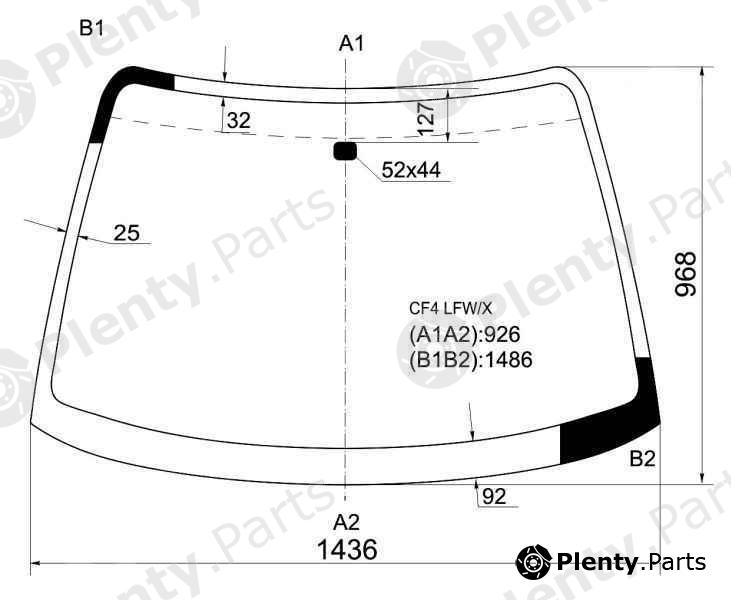  XYG part CF4LFW/X (CF4LFWX) Replacement part