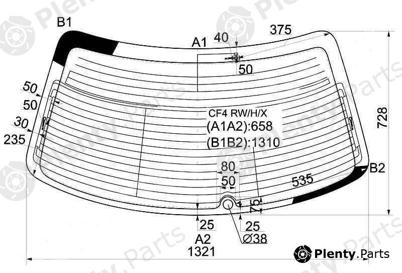  XYG part CF4RW/H/X (CF4RWHX) Replacement part