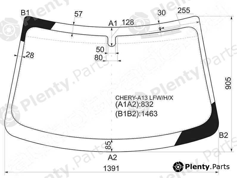  XYG part CHERY-A13LFW/H/X (CHERYA13LFWHX) Replacement part