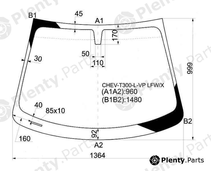  XYG part CHEV-T300-L-VPLFW/X (CHEVT300LVPLFWX) Replacement part