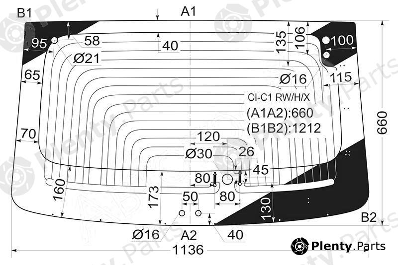  XYG part CI-C1RW/H/X (CIC1RWHX) Replacement part