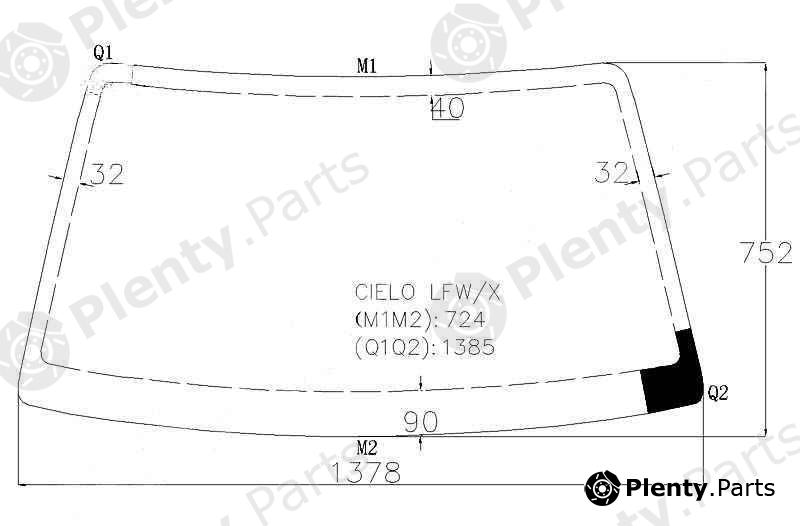  XYG part CIELOLFW/X (CIELOLFWX) Replacement part