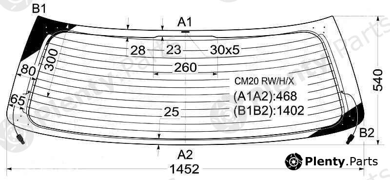  XYG part CM20RW/H/X (CM20RWHX) Replacement part