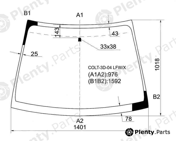  XYG part COLT-3D-04LFW/X (COLT3D04LFWX) Replacement part